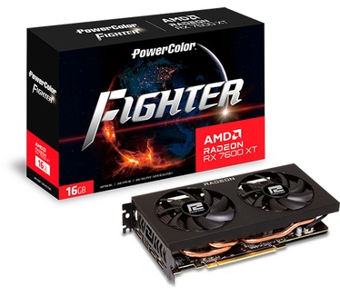 Powercolor Fighter AMD Radeon RX 7600 XT 16GB GDDR6