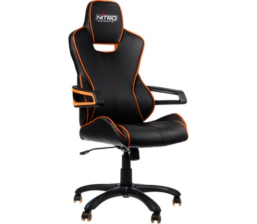 Nitro Concepts E200 Race Gaming Chair Zwart/Oranje