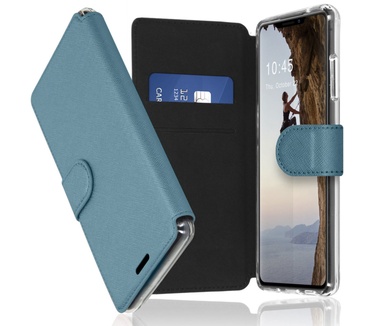 Accezz Xtreme Wallet Bookcase iPhone 13 Pro - Lichtblauw