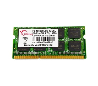 G.Skill F3-10666CL9S-4GBSQ