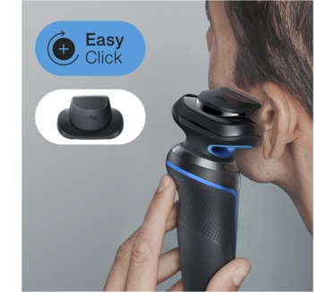 Braun Series 5 50-B1200s Elektrisch Scheerapparaat Met Precisietrimmer, Blauw