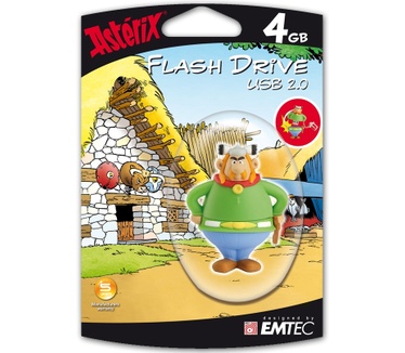 Emtec Abraracourcix 4GB Multi-color