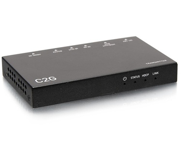 CablesToGo HDMI® Ultra-Slim HDBaseT + RS232 en IR over Cat Extender Box Transmitter - 4K 60Hz