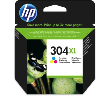 HP 304XL originele drie-kleuren inktcartridge