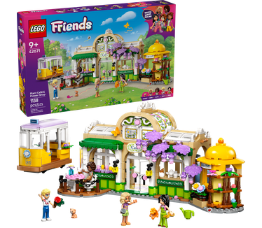 LEGO Friends Plantencafé en bloemenwinkel