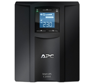 APC APC Smart-UPS SMC2000I Noodstroomvoeding - 6x C13, 1x C19, USB, 2000VA