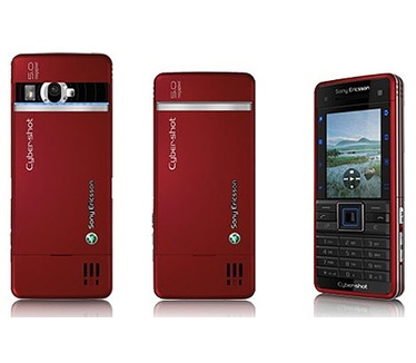 Sony Ericsson C902 Rood