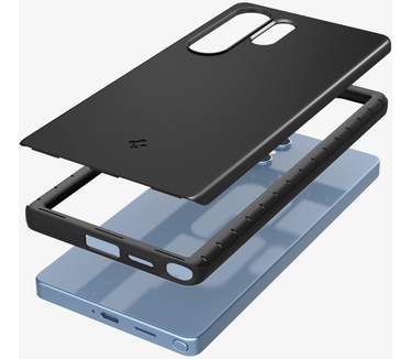 Spigen Galaxy S25 Ultra Case Thin Fit (MagFit) Zwart