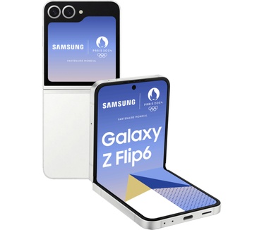 Samsung Galaxy Z Flip6, 256GB opslag Wit