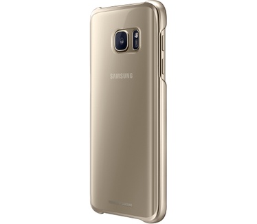 Samsung Galaxy S7 Clear Cover - EF-QG930CF - Gold (Galaxy S7) Zwart