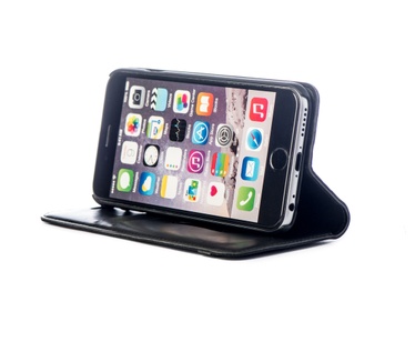 Azuri Wallet tasje voor iPhone 6/6S - Zwart