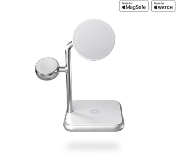 Zens 4-in-1 MagSafe + Watch Wireless Charging Station Wit