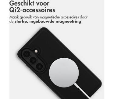 Accezz Edge Backcover met MagSafe Samsung Galaxy S26 - Zwart
