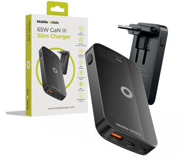 Mobile Origin GAN-65W-SLM-BLK