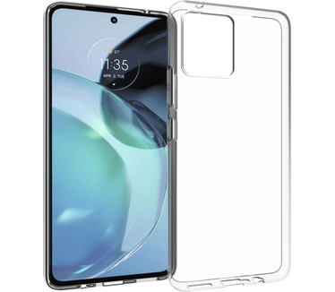 Accezz Clear Backcover Motorola Moto G72 - Transparant