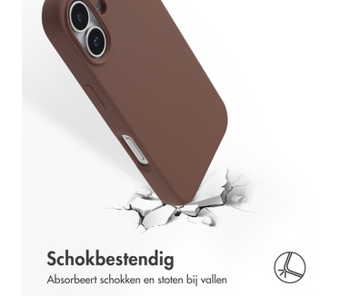 Accezz Liquid Silicone Backcover met MagSafe