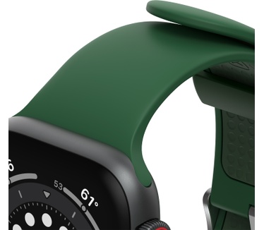Otterbox Watch Band All Day Comfort Antimicrobial Series voor Apple Watch 42/44/45mm, Green Envy