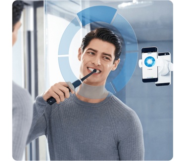 Oral-B Genius 10100S Elektrische Tandenborstel Midnight Black Powered By Braun