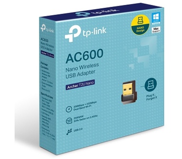 TP-Link AC600 Nano Wireless USB Adapter Archer T2U Nano
