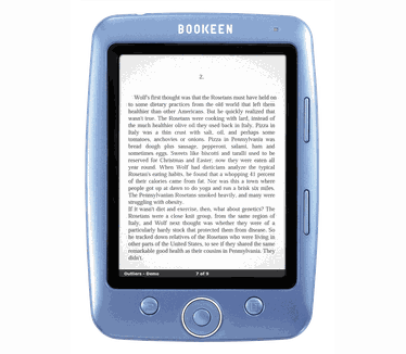 Bookeen Cybook Opus (Blauw 5")