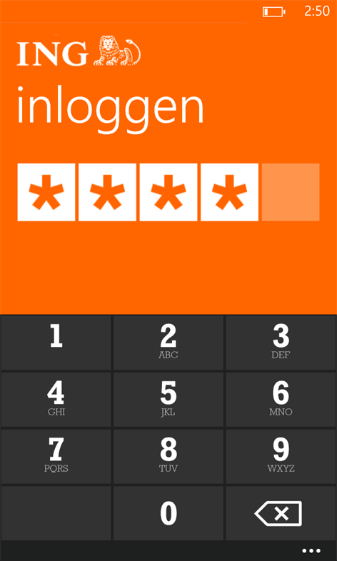 ING Windows Phone