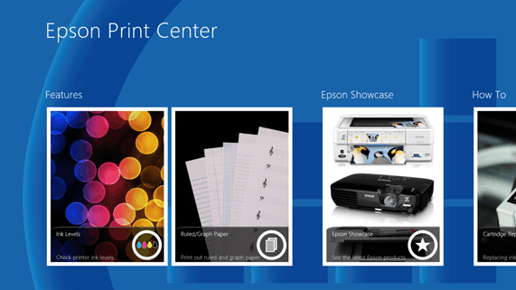 Metro-style gui voor printerdriver in Windows 8