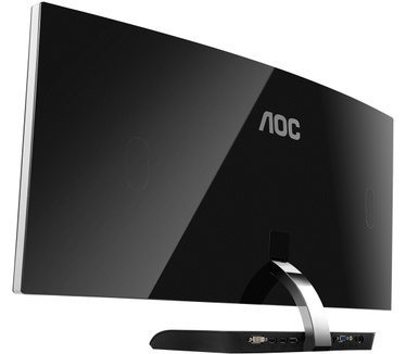 AOC C3583FQ Zilver, Zwart