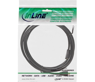 InLine 32750P Zwart