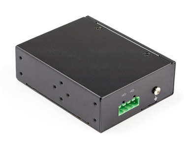 Startech.com Industrial Gigabit Ethernet PoE Injector 30W 802.3at PoE+ Midspan 48V-56VDC DIN Rail Power Over Ethernet Injector Adapter -40°C to +75°C Camera's/Sensoren/WiFi APs