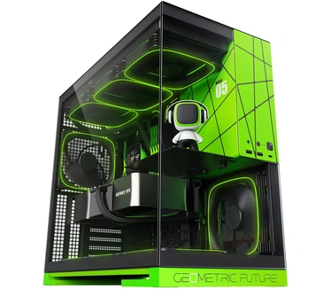 Geometric Future Model 5 (5FAN) Zwart/Groen