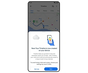 Google past Tijdlijn-functie aan
