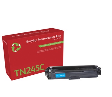 Xerox Cyaan toner cartridge. Gelijk aan Brother TN245C. Compatibel met Brother DCP-9020, HL-3140, HL-3150, HL-3170, MFC-9130, MFC-9140, MFC-9330, MFC-9340