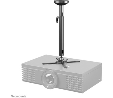 Neomounts by Newstar Universal Projector Ceiling Mount, Height Adjustable (67-90cm) - Black