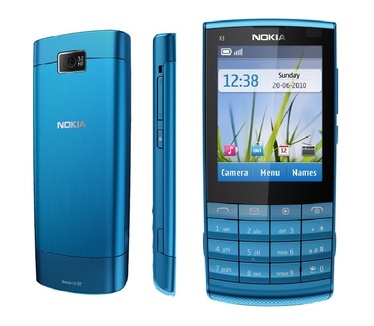 Nokia X3-02.5 Blauw