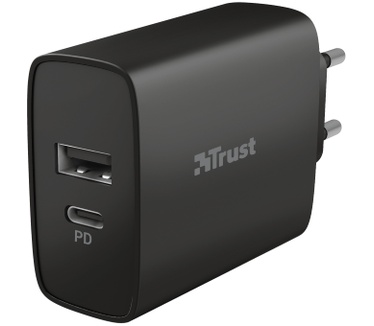 Trust Qmax 30W Ultra-Fast USB-C & USB Wall Charger with PD