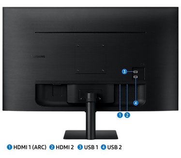 Samsung S32AM504NR Zwart