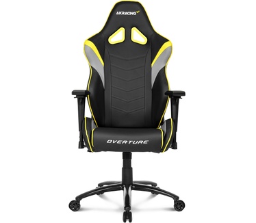 AK Racing Overture Gaming Chair (Zwart/Geel)