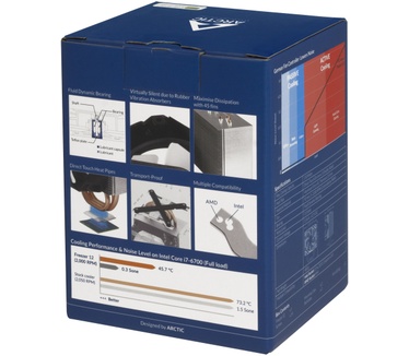 Arctic Freezer 12 - Compact Semi Passive Tower CPU Cooler