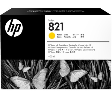 HP 821 gele Latex inktcartridge, 400 ml