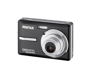 Pentax Optio E70L digitale camera zwart Zwart