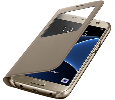 Samsung Galaxy S7 S-View Cover (Galaxy S7) Goud