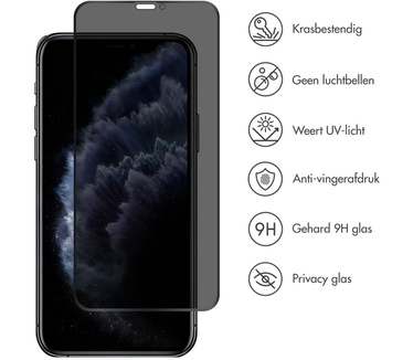 Accezz Gehard glas Privacy Screenprotector