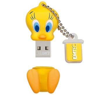 Emtec Looney Tunes Tweety 4GB Geel