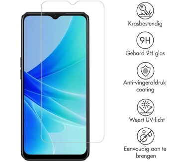 Selencia Gehard Glas Screenprotector Oppo A17