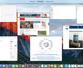 OS X El Capitan Mission Control