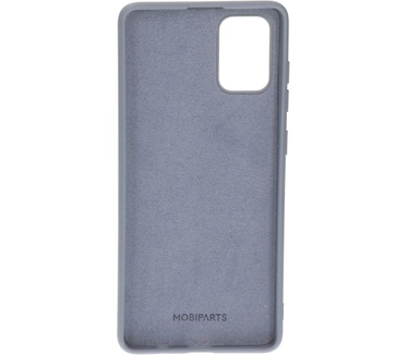 Mobiparts Silicone Cover Samsung Galaxy A71 (2020) Royal Grey
