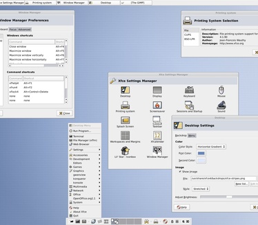 Xfce 4.2 beta 1 screenshot