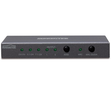 Marmitek Connect AE24 UHD 2.0 | 4K60 (4:4:4) audio extractor | ARC | HDMI audio only uitgang