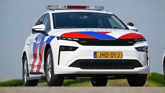 Nederlandse politie Skoda Enyaq