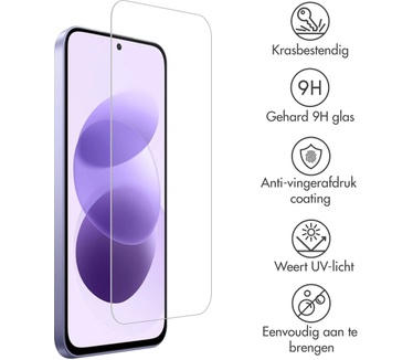 Accezz Gehard Glas Screenprotector voor de OnePlus Nord 6